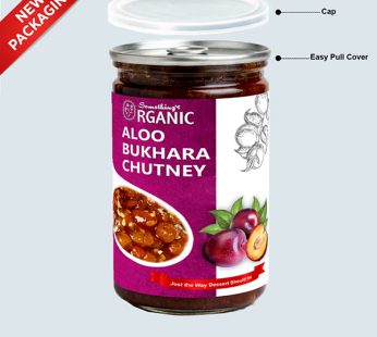 Aloo Bukhara Chutney – A Flavorful Plum Delight 500 Grams PetCan
