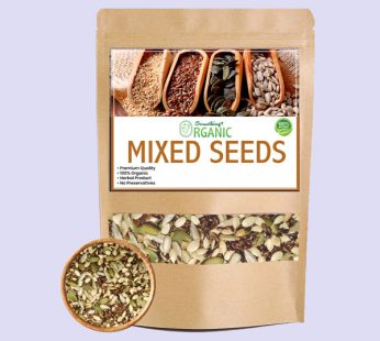 Mixed Seeds (Pumpkin, Sunflower, Flax, Sesame) A Healthy, Nutrient-Packed Blend