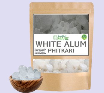 White Alum Phitkari 250 Grams