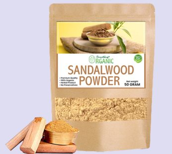 White Sandalwood Fine Powder for Skin Face Pack – Natural Skin Brightening & Soothing 50g