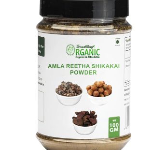Jar Amla Reetha Shikakai Mix Powder – 100% Natural Hair Care for Strength, Shine & Scalp Health