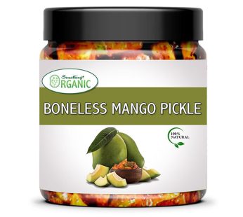 Premium Quality Home made Boneless Mango Pickle | Kutra Amm Achar – 500 Grams Jar