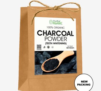 Brown Bag Premium Charcoal Powder – Natural Detoxifier for Skin, Teeth,