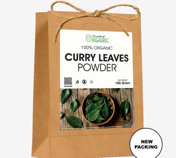 Brown Bag Pure Curry Leaves Powder – Natural Hair Care & Health Booster