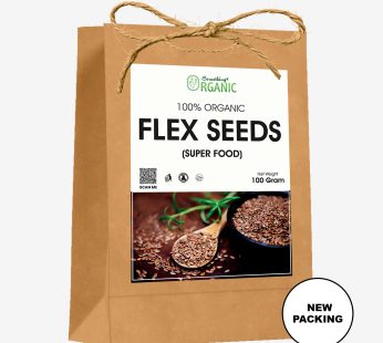 Brown Bag Premium Flax Seeds – Rich Source of Omega-3, Fiber & Antioxidants