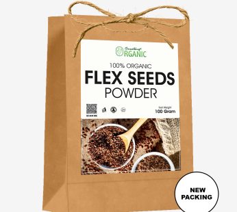 Brown Bag Premium Flax Seeds Powder – Nutrient-Rich Superfood for Health and Wellness