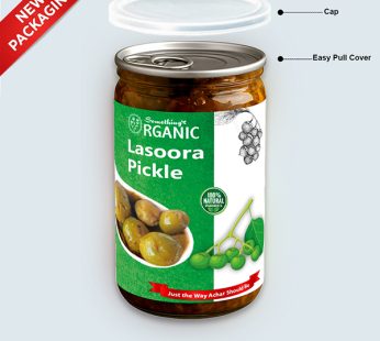Lasoora Pickle | Lasora Achar | Lasoora Achaar 400 Grams PetCan