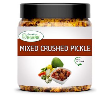 Mixed Crushed Pickle – Tangy & Spicy Blend of Vegetables & Spices | Authentic Indian Taste – 500 grams Jar