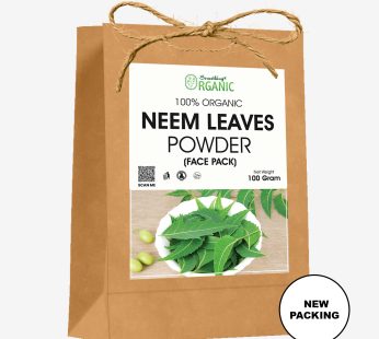 Brown Bag Pure Neem Leaves Powder – Natural Detox & Skin Care Solution