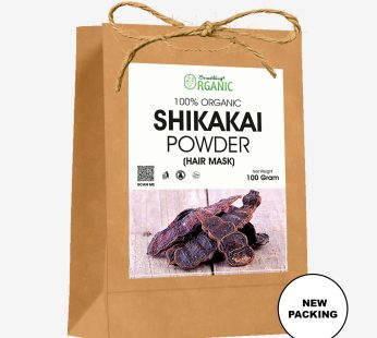 Brown Bag Natural Shikakai Powder – Herbal Hair Cleanser & Conditioner for Strong, Shiny Hair