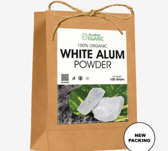 Brown Bag Premium White Alum Powder – Natural Purifier & Skin Care Solution